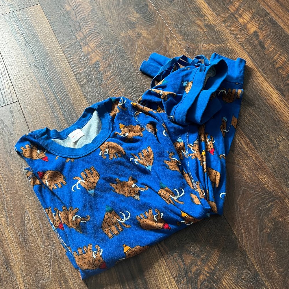 hanna andersson adult pajama set - medium